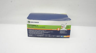Halyard 48247 Fluidshield 3 Fog-Free Surgical Mask ASTM Level 3 (x) - Box of 25
